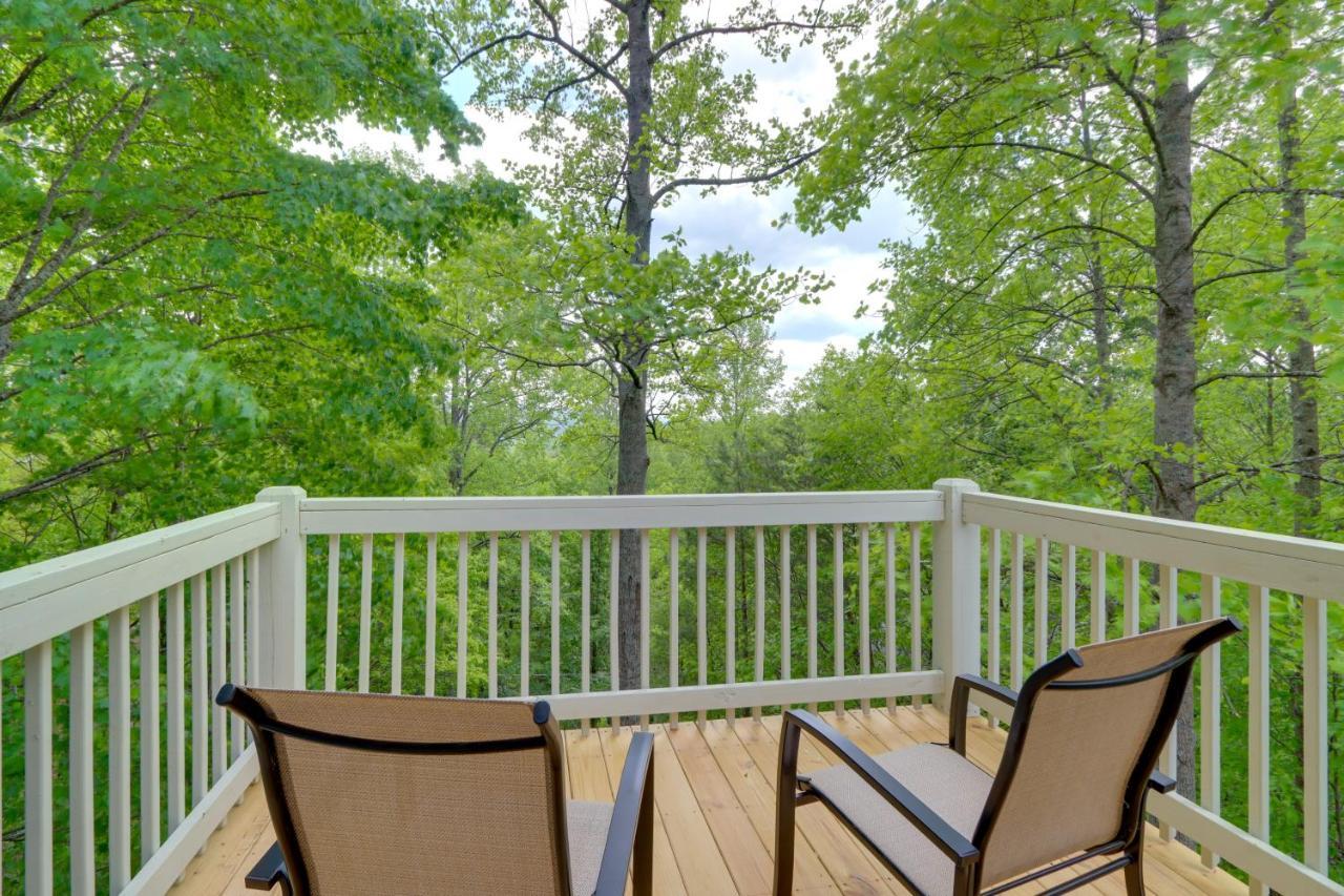 Blue Ridge Getaway With Hot Tub And Seasonal View! Villa Kültér fotó